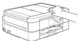 BROTHER DCP-J973N-W - 本製品の外側を清掃する - 2