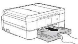 BROTHER DCP-J973N-W - 用紙トレイを引き出す - 1