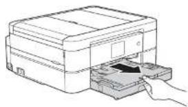 BROTHER DCP-J973N-W - 用紙トレイを引き出す - 1