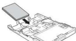 BROTHER DCP-J973N-W - 印刷したい面を下にして、用紙をセットする - 9