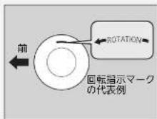 Honda Grace (2017) - ■回転指示マークがあるタイヤの場合 - 2