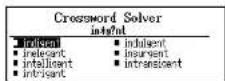 SEIKO ER8000 - Crossword Solver - 3