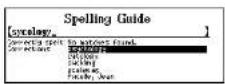 SEIKO ER8000 - Spelling Guide - 6