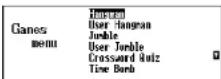 SEIKO ER8000 - Selecting a game - 1