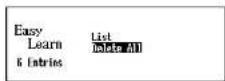 SEIKO ER8000 - ■ Deleting all words - 1