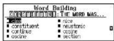SEIKO ER8000 - Word Building - 4