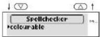 SEIKO ER6000 - - Selecting the Spellchecker level - 3