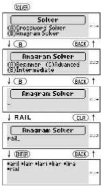SEIKO ER6000 - Anagram Solver - 1