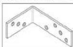 Ariston Thermo A6TMC2 X AUS - Anti-tilt Wall Bracket - 1