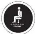 Shoprider Jazzy Select - PRODUCT SAFETY SYMBOLS - 3