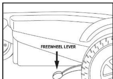 FREEWHEEL LEVER
