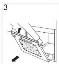 Illustration of a hand using a tool to adjust or install a component, with no visible text or symbols.