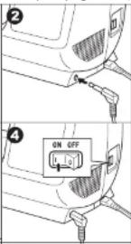 ② ④ ON OFF 1 2