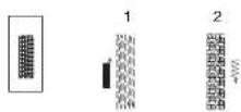NECCHI Type A 420 - Buttonhole Foot (F) - 11