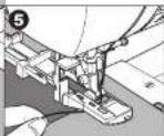 NECCHI Type A 420 - Buttonhole Foot (F) - 8