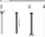 NECCHI Type A 420 - Buttonhole Foot (F) - 10