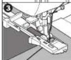 NECCHI Type A 420 - Buttonhole Foot (F) - 5