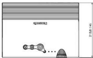 PANASONIC PT-LB20NTU - Dimensiones - 1