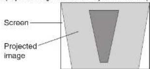 Screen Projected image
