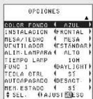 PANASONIC PT-LB20NTU - Menú IMAGEN (página 37) - 7