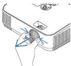 NEC ME401X - Remove the lens cap. - 1