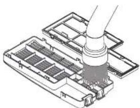 NEC ME401X - Attach the filter cover back to the filter unit - 1