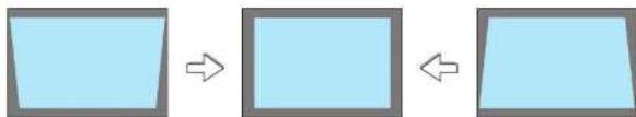NEC ME401X - ⑥ Correcting Keystone Distortion [KEYSTONE] - 1