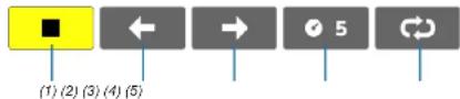 NEC ME401X - Slideshow toolbar - 1