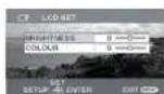 PANASONIC SDR-H21GC - Adjusting the LCD monitor - 1