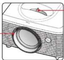 RICOH PJ WX2440 - Adjusting the Projector Zoom and Focus - 1