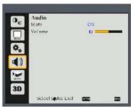 Audio Mate: 0% Volume: 0 3D Select Pulse Load