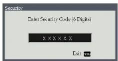 RICOH PJ WX2440 - Security - 3