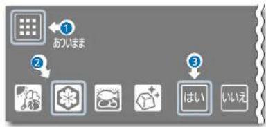 あつしま はい いいえ