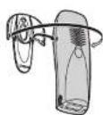 PANASONIC KX-TCD510BXM - Using the Belt Clip - 1