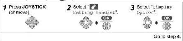 PANASONIC KX-TCD510BXM - Display Options - 1