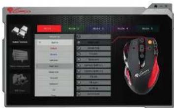 Genesis GX88 - Instrukcja konfiguracji przycisków - 1