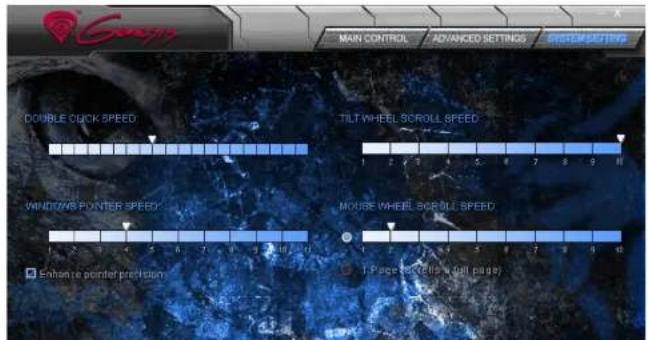 Google MAIN CONTROL ADVANCED SETTINGS SYSTEM PARTSING DOUBLE CLICK SPEED TILT WHEEL SCROLL SPEED WINDOWS PUNTER SPEED MOUSE WHEEL SCROLL SPEED Enhise a pointer precision J Pages (80% on all page)