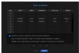 Hanwha XRN-1610 - Configuración de streaming en vivo - 1