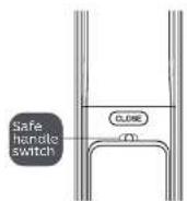 PHILIPS 1000 series DDL111LAFGB - Safe handle function: Lock the handle from inside - 1