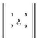PHILIPS 1000 series DDL111LAFGB - Inside deadlock indicator - 1
