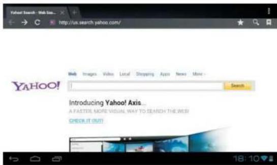 Yahoo! Search - Web Size... http://us.search.yahoo.com/ Web Images Video Local Shopping Apps News More - Search YAHOO! Introducing Yahoo! Axis A FASTEE, MORE VISUAL WAY TO BE MICH THE WEB! CHECK IT OUT