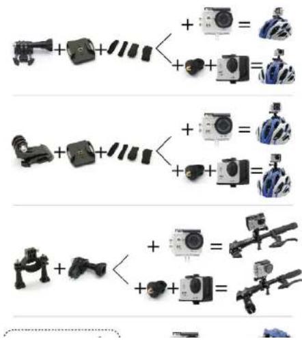 BRIGMTON BSC-10HD4K - OPCIONES DE MONTAJE - 1