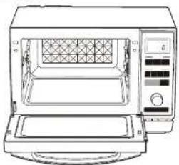 Iris Ohyama MS-2402 - 扉を開けて電源を入れる - 1