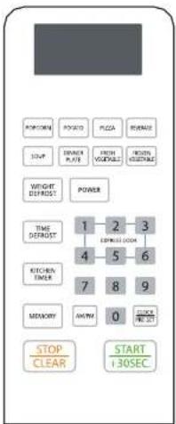 Magic Chef MCM1110W - PARTES Y CARACTERÍSTICAS - 3