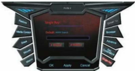 Natec Genesis RX66 - Pojedynczy klawisz - 1
