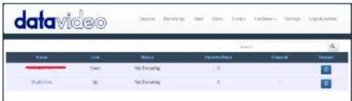 datavideo Name Link Balance Product/Export Change Forward Help Open Not Enabling 0 Open Use Up Not Enabling 0