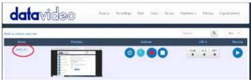 datavideo Add A Software Name Printers Address URL x Welcome 105.42