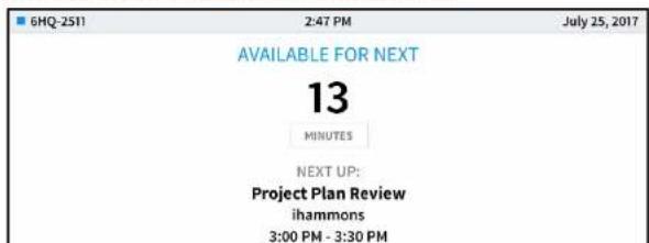 6HQ-2511 2:47 PM July 25, 2017 AVAILABLE FOR NEXT 13 MINUTES NEXT UP: Project Plan Review ihammons 3:00 PM - 3:30 PM