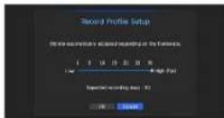 Hanwha XRN-3010A - 5-2. Adjust the recording framerate - 2