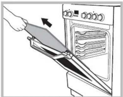 WHIRLPOOL ACMT 5131 - Demontaż i ponowny montaż drzwiczek piekarnika: - 4